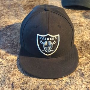 New Era Flat Brim Raiders Hat